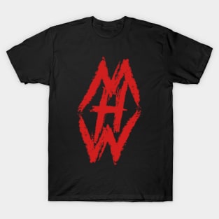 Red Hidden Wisdom Logo T-Shirt